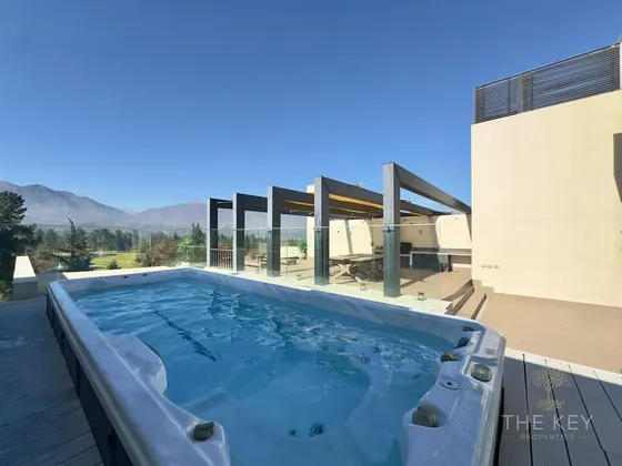 Penthouse Duplex De 3 Dorm Y Piscina Privada. Lo Barnechea