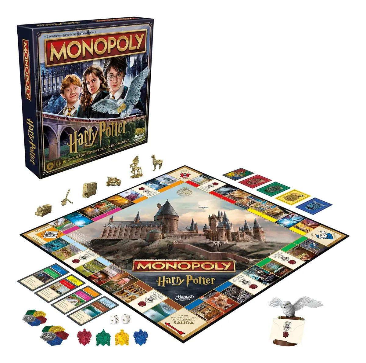 Jogo De Tabuleiro Monopoly Harry Potter Hasbro