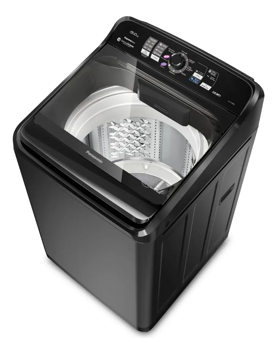 Máquina De Lavar Panasonic 15kg Titânio Na-f150b1t
