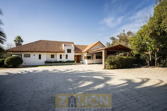 Casa En Venta Lonquén Norte |5.000 M2 | Condominio | Piscina