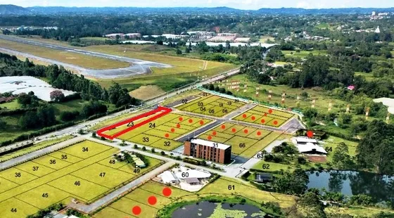 Lote En Venta En Llanogrande. Cod V3879