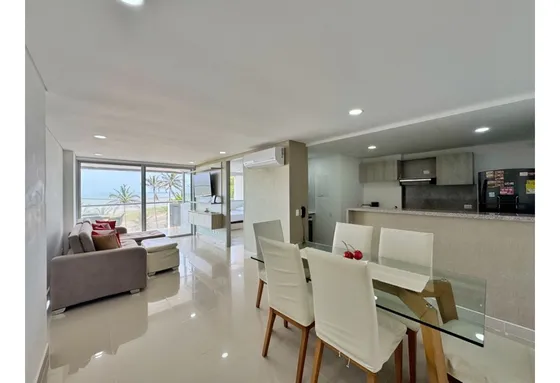 Venta Apartamento Amoblado 2 Alcobas Ocean Drive En Crespo Cartagena