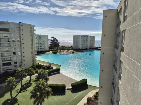 Cómodo Departamento Con Vista Al Mar