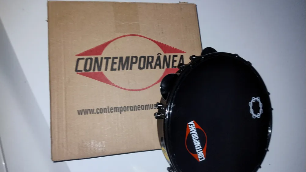 Pandeiro Contemporânea Carlos Café 10 31pbcf Preto | Parcelamento