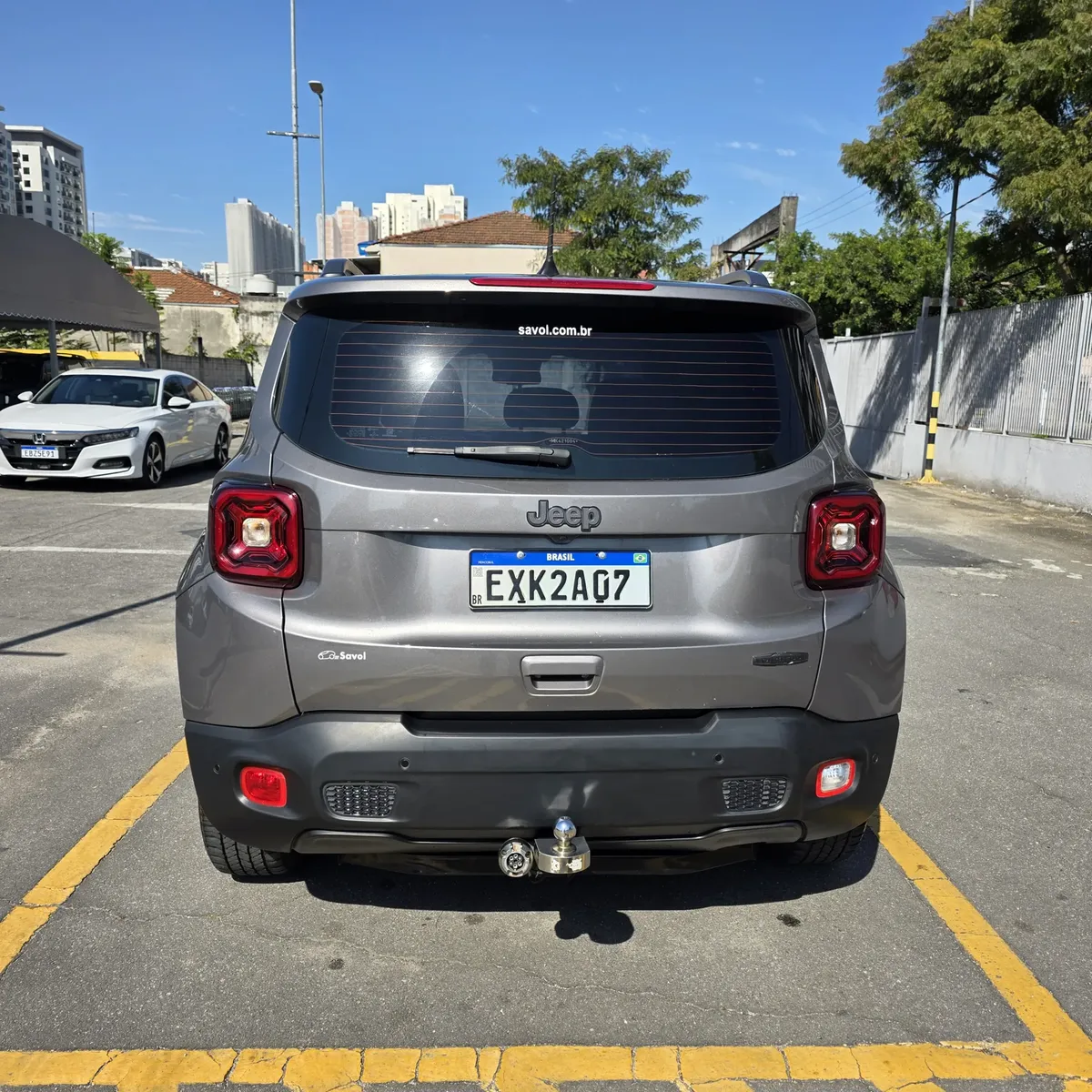 Jeep Renegade 2021 1.8 Longitude Flex Aut. 5p 6 Marchas — foto 6