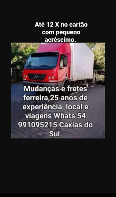 Fretes E Mudanças Em Caxias Do Sul Rs E Viagens .