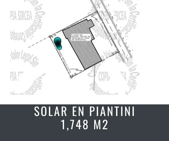 Solar En Piantini Para 18 Niveles Con 43 De Frente Y 40 De Fondo, Retorno Neto 8 Millones De Dolares 
