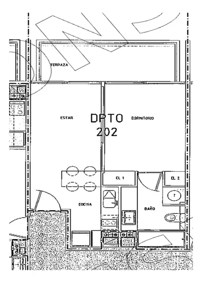 Un Dormitorio Con Bodega, Metro Hdo De Magallanes