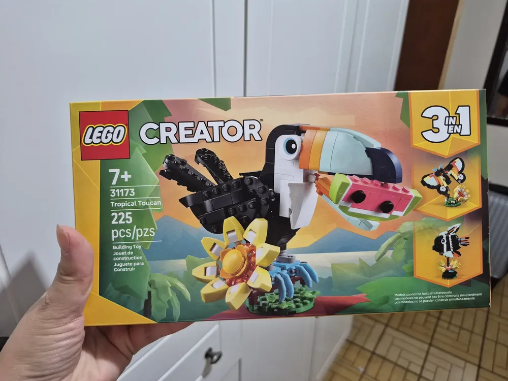 Lego® Creator 3em1 Animais Selvagens: Tucano Tropical 31173