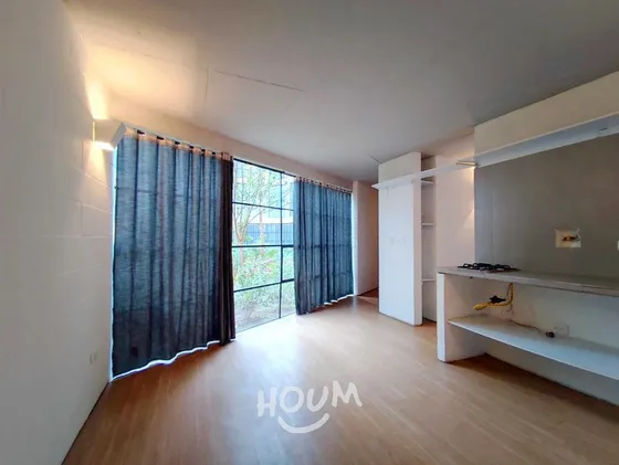 Apartamento En La Cruces. 1 Habitación, 35 M², Id: 150493