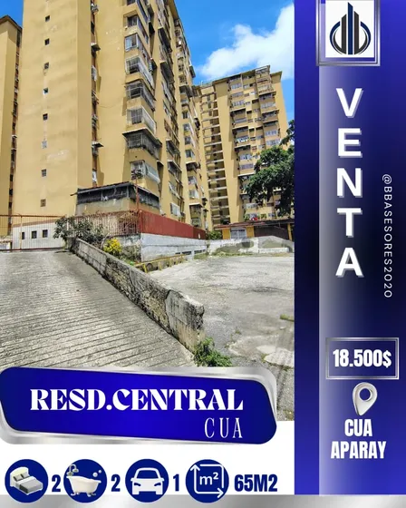 Apartamento Residencias Central Cúa Edo. Miranda