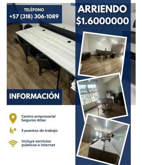 Comparto - Arriendo Oficina