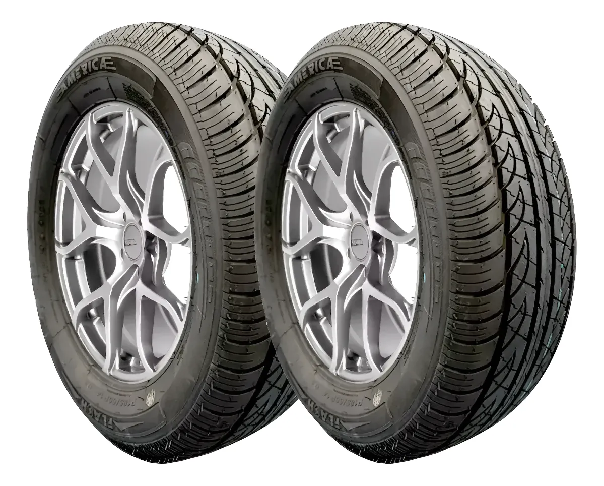 Paquete De 2 Llantas 185/60r14 America Flash Hecha En México S