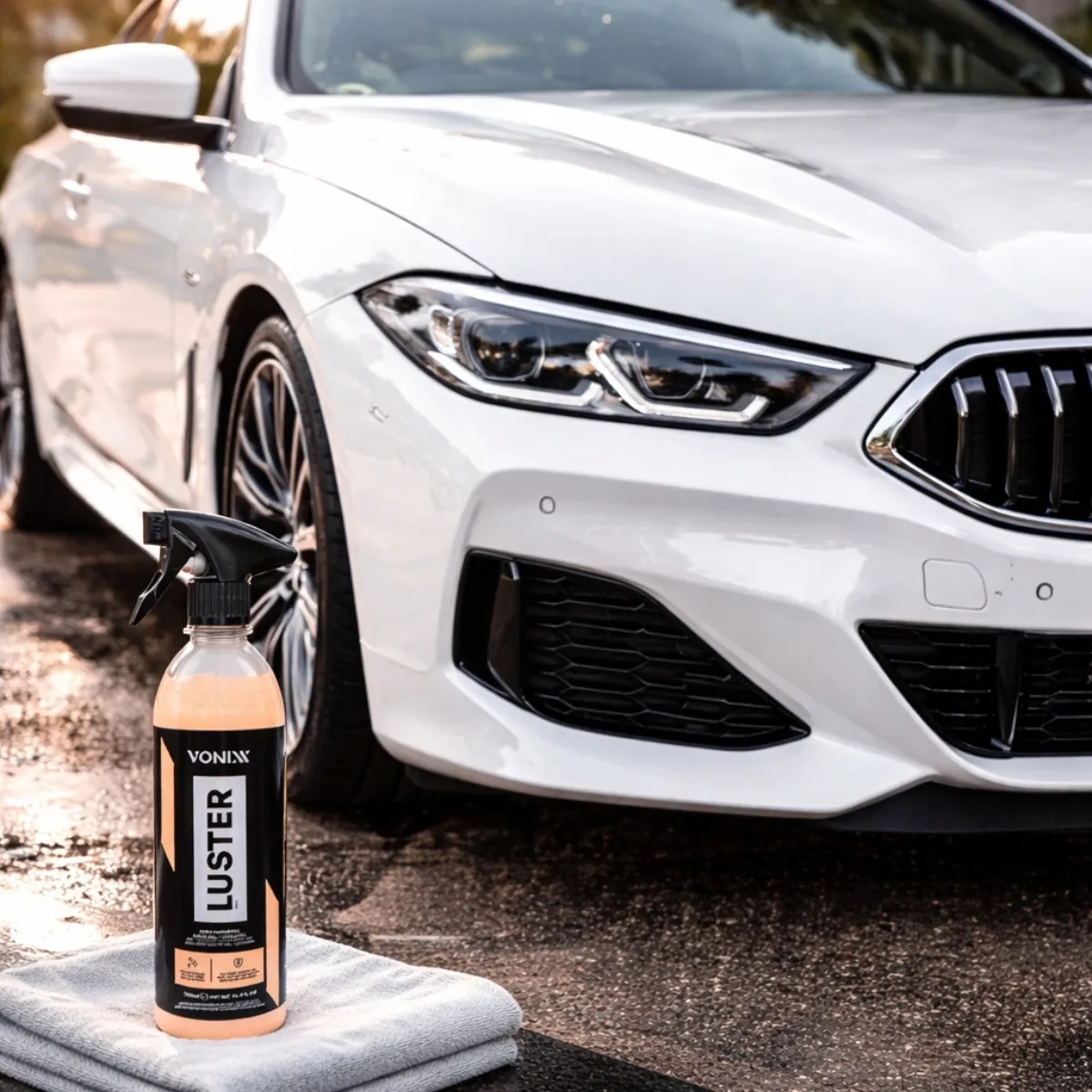 Luster 500ml Vonixx Cera Limpadora Alta Proteção Brilho Coral-claro - Imagem 4