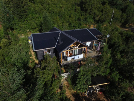 Casa Familiar Con Vista Al Lago Villarrica Y Volcán Casa Familiar Con Vista Al Lago Villarrica Y Volcán