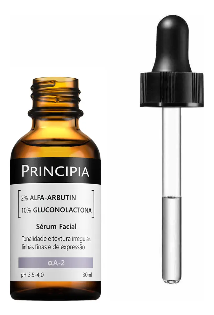 Sérum Principia 2% Alfa-arbutin + 10% gluconolactona