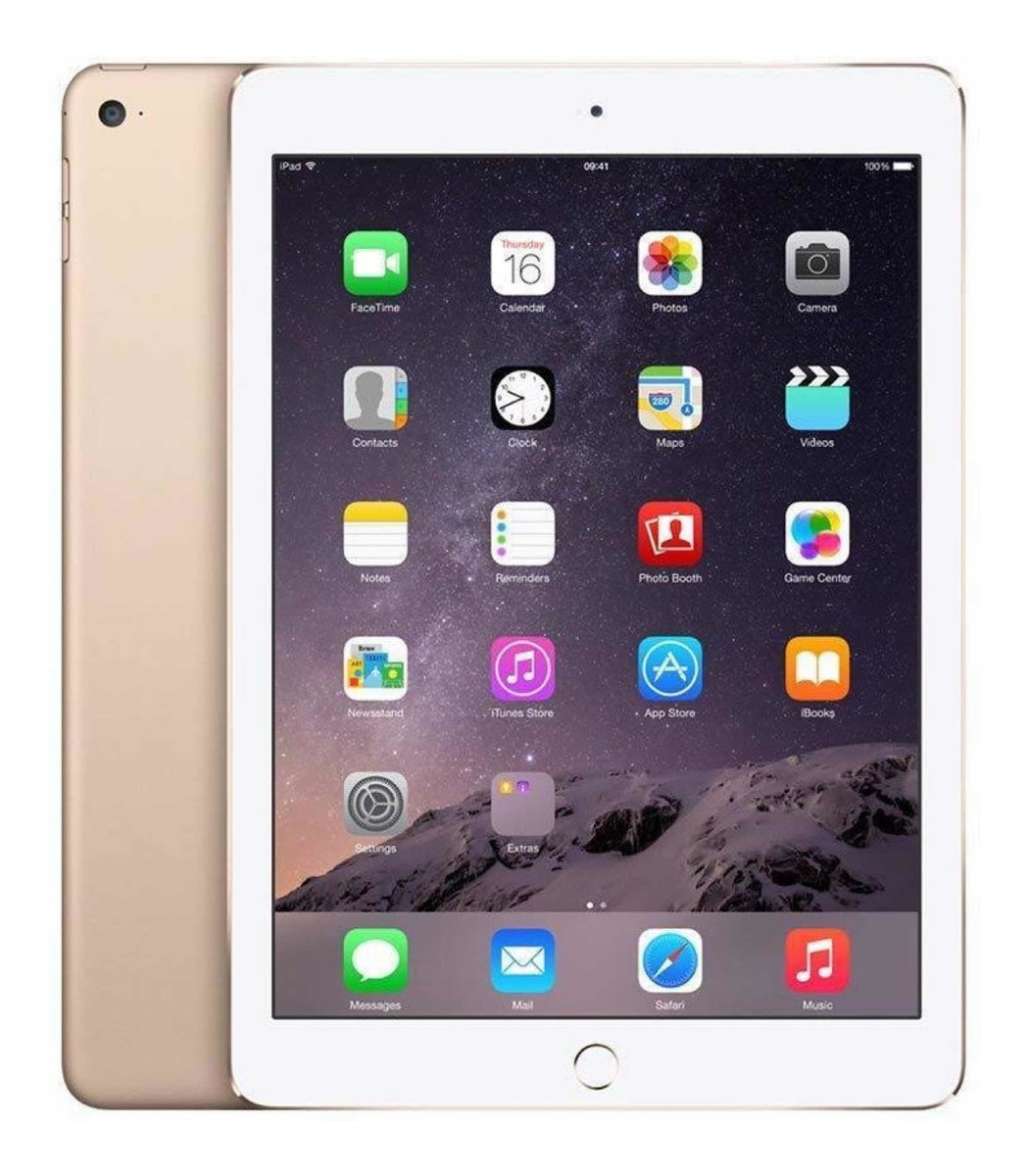 iPad Apple Air 2nd generation 2014 A1566 9.7" 128GB gold con 2GB de