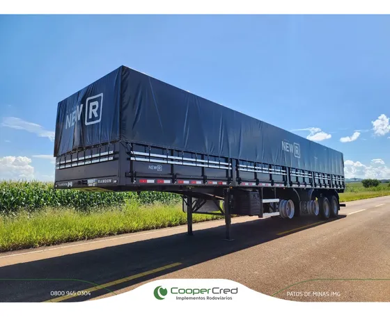 Carreta Ls Graneleira 4º Eixo Randon 2025 0km 13,50m Chapa