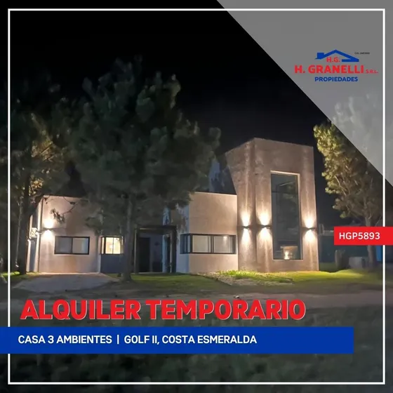 Casa En Alquiler Temporal En Golf Ii