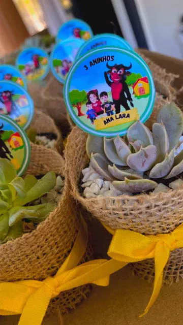 Lembrancinhas De Suculentas Personalizadas