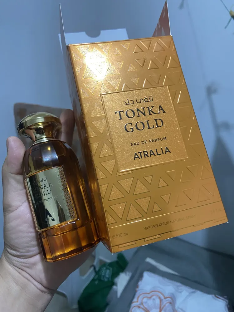 Perfume Atralia Tonka Gold Eau De Parfum 100ml Para Homens E Nós