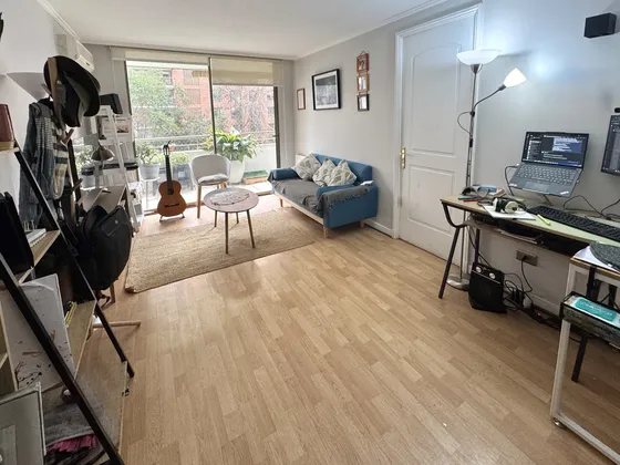 Excelente Departamento Lyon Metro Los Leones 1 Dormitorio