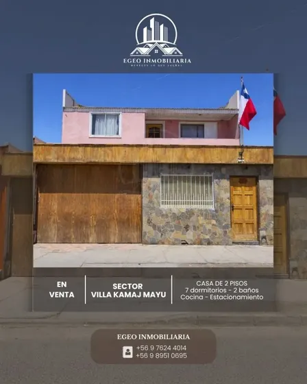 Casa En Venta De Dos Pisos