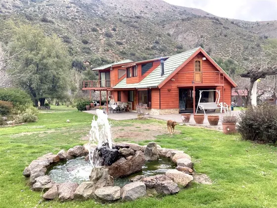 Casa En Venta, Terreno Plano, 5000 M2, En San José De Maipo