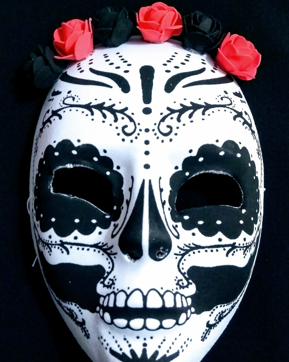 Mascara Catrina Día De Los Muertos Calavera Mexicana Mercado Libre