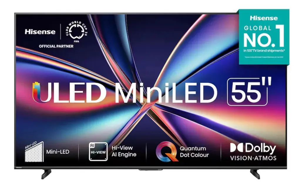 Smart Tv 55p 4k Uhd 55u6qv 60hz Vidaa Dolby Vision Hisense