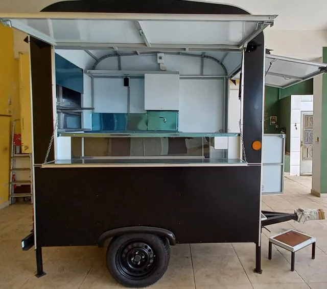 Trailer Foodtruck Pronta Entrega Com Churrasqueira 2025