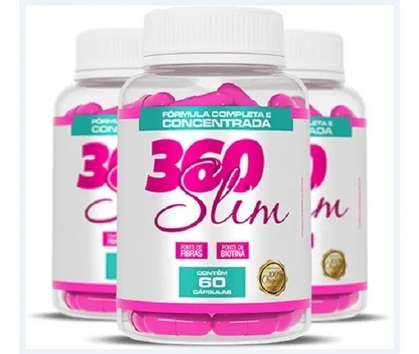 360 SLIM Original com 3 Potes