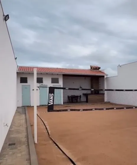 Quadra De Beach Tennis Privada - Adamantina /sp