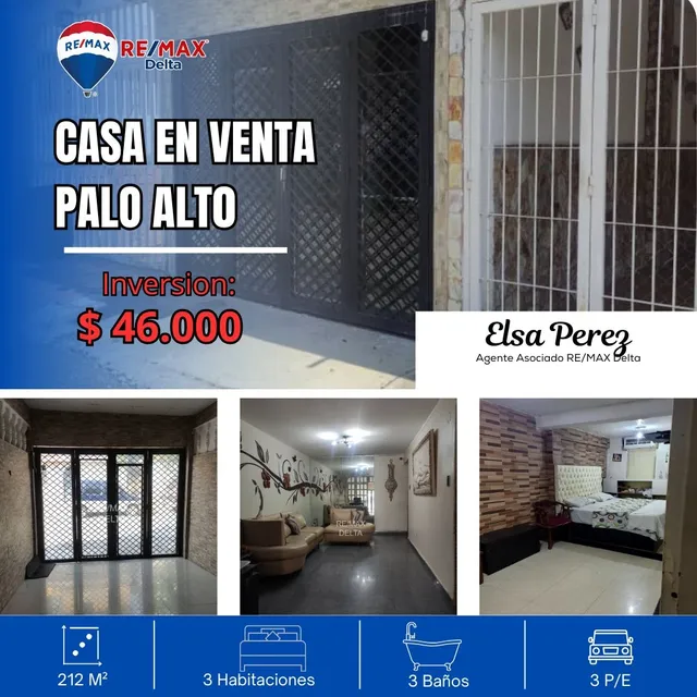 Casa En Venta Palo Alto, Guatire