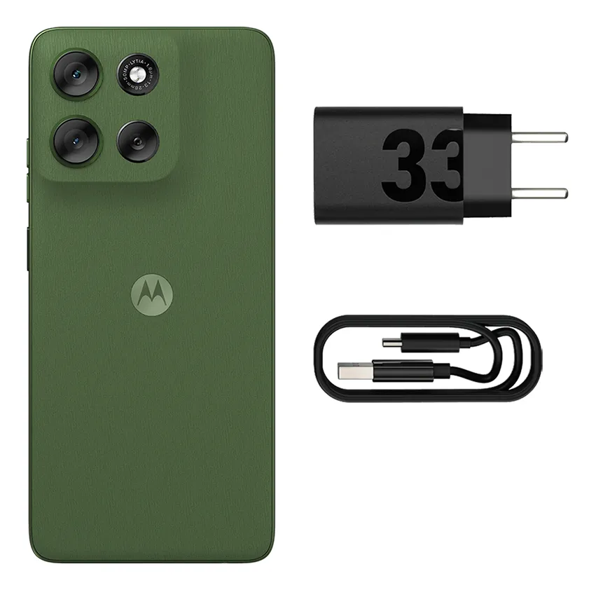 Smartphone Motorola Moto G56 5g - 256gb 16gb (8gb Ram+8gb Ram Boost) Camera 50mp Sony Lytia 600 certificado de Ultrarresistencia Militar e Ip68 + Ip69 - Verde