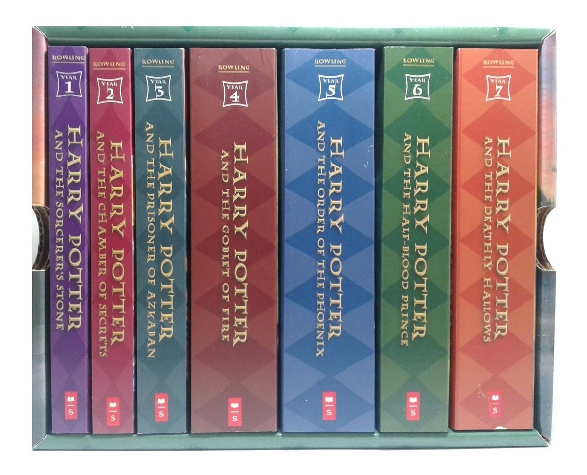 Libros Harry Potter Serie Completa Pasta Blanda Mercado Libre
