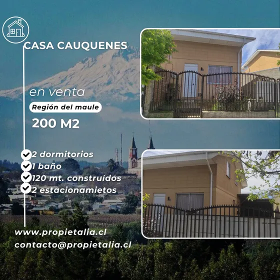 Preciosa Casa Cauquenes