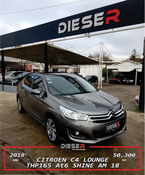 Citroën C4 Lounge 1.6 Thp 165 At6 Shine