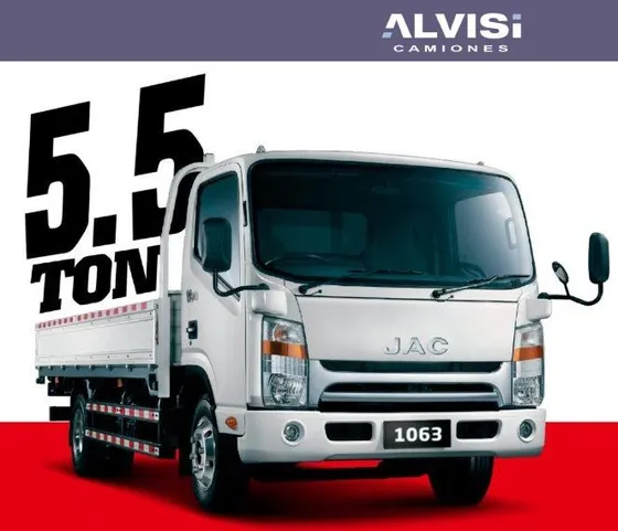 Jac 1063 5.5 Toneladas Con Caja A/a+ Iva