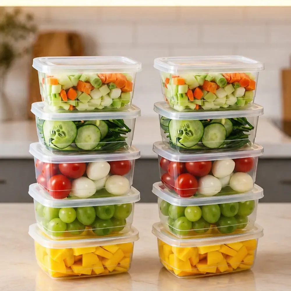 Kit 20 Marmita Potes 300ml Bpa Free Freezer Microondas