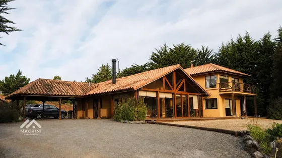 Parcela En Tunquén - Bajada Privada A La Playa - Vista Al Ma