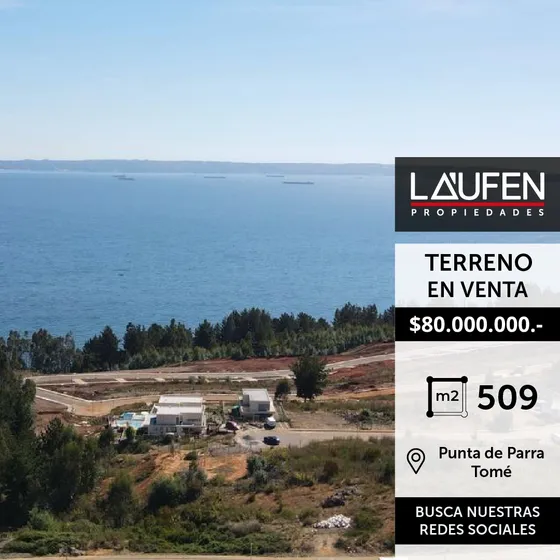 Se Vende Espectacular Terreno En Punta De Parra 