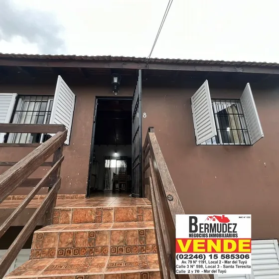 Venta Depto Tipo Casa 3 Amb En Mar Del Tuyú Calle 3 Entre 63 Y 64