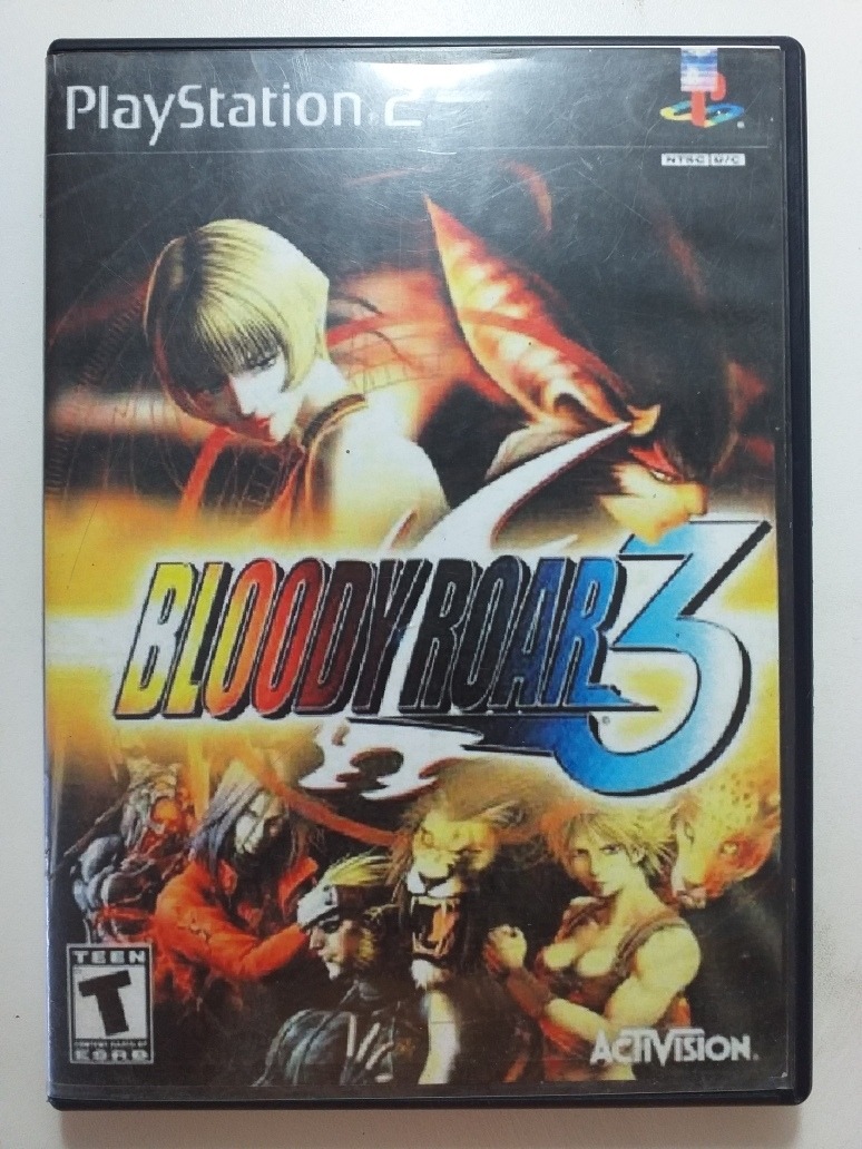 bloody roar 3 video game ps2 manual