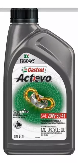 Aceite Motor 4t CASTROL POWER1 10W-40 4 tiempos (1L