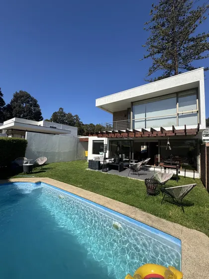 Arriendo Casa Mediterránea Reñaca, 4dorm 3 Baños, Piscina