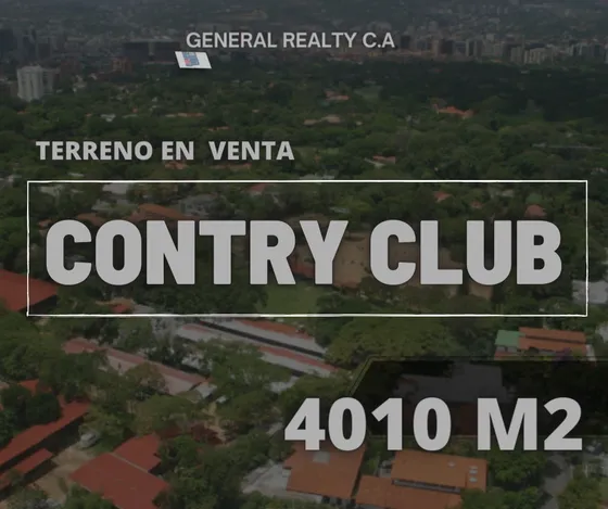 Espectacular Terreno En Venta Contry Club 4010 M2