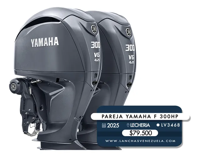 Pareja Motores Yamaha F 300hp Lv3468