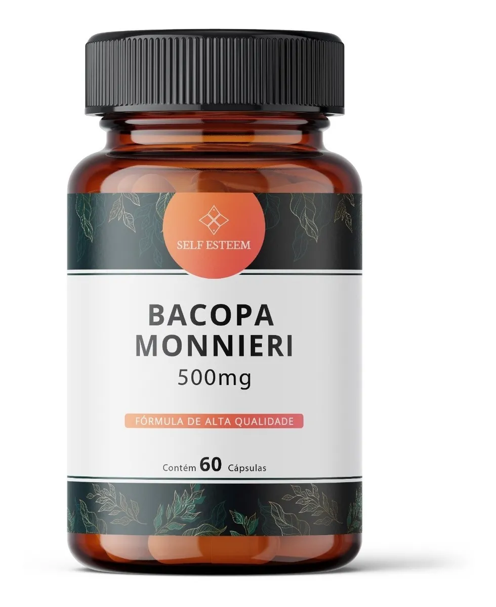 Bacopa Monnieri 500mg 60 Cápsulas