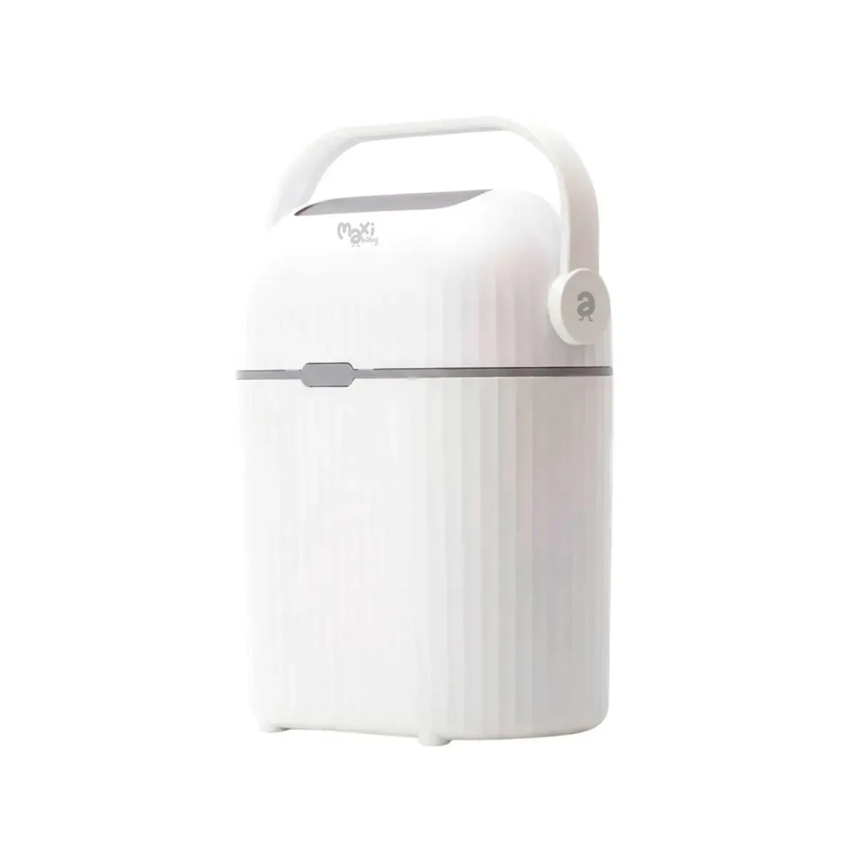 Lixeira Mágica Antiodor Descarte De Fraldas Tampa Giratória Capacidade 9L Freshcan Maxi Baby